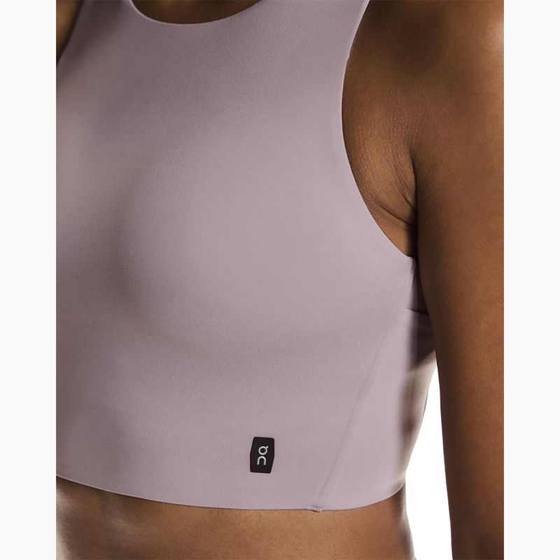 Women's running top On Core 2-in-1 Crop heron 6