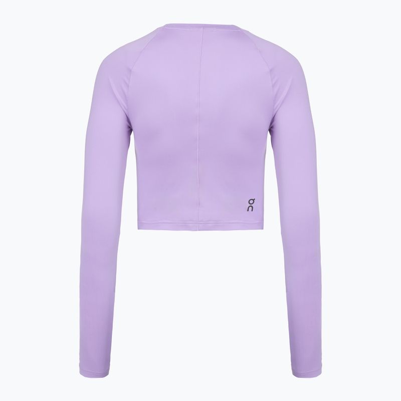 Women's training longsleeve On Running Studio Long-T Crop bloom 2