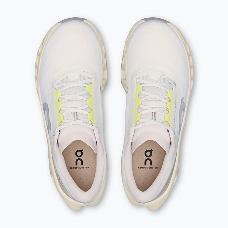 Women's running shoes On Cloudmonster 3 ivory/seedling 3