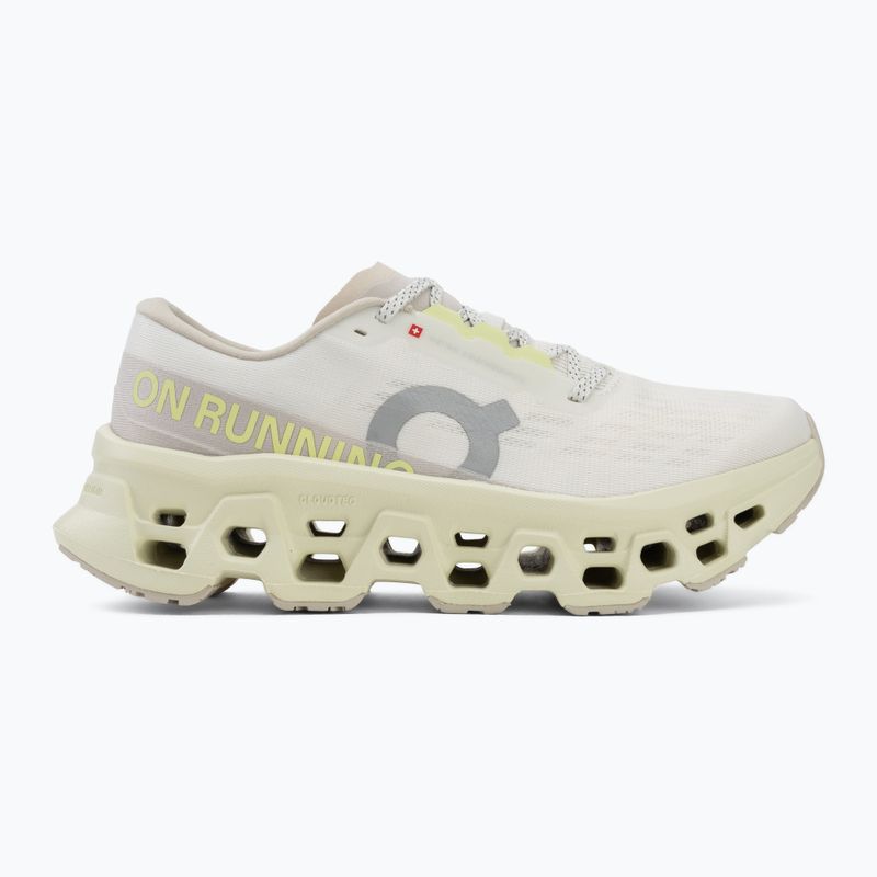 Women's running shoes On Cloudmonster 3 ivory/seedling 2