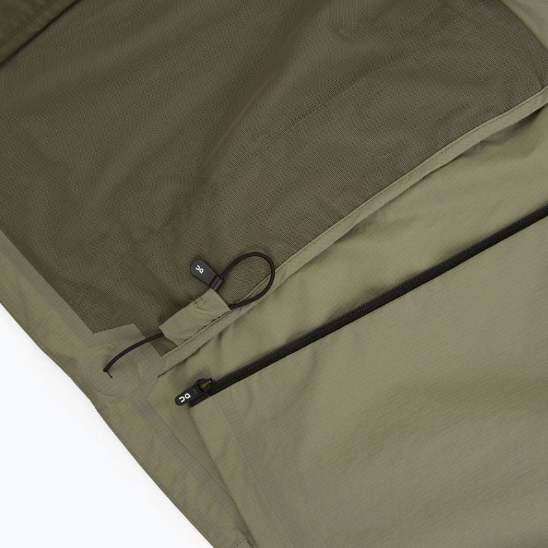 Men's running jacket On Core bark/vetiver 15