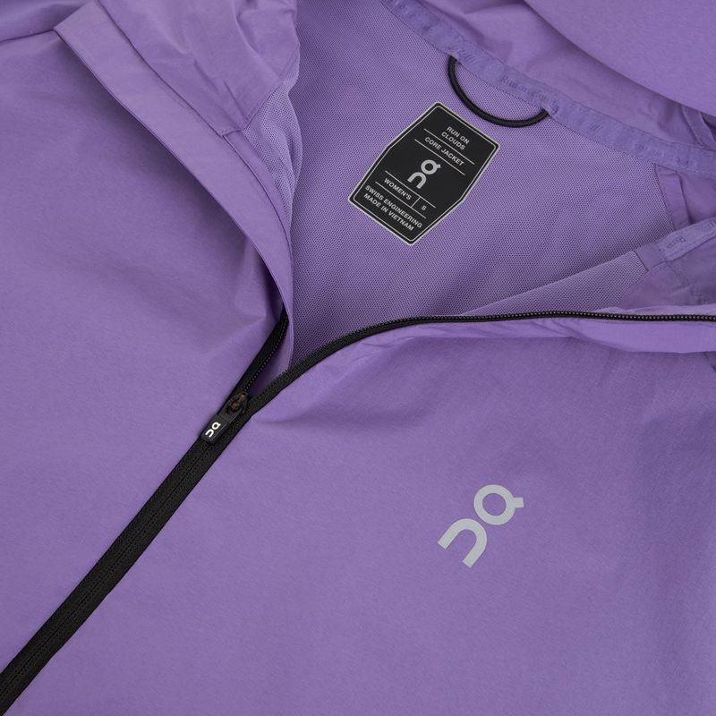 Women's running jacket On Core juniper/mallow 11