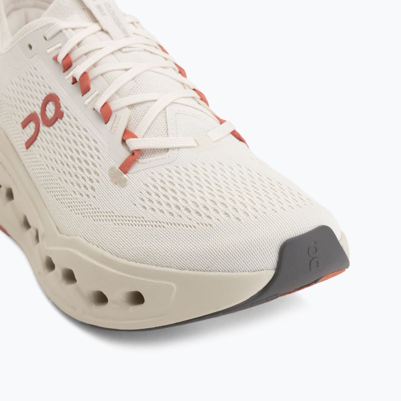 Men's running shoes On Cloudsurfer Max ivory/dustrose 7