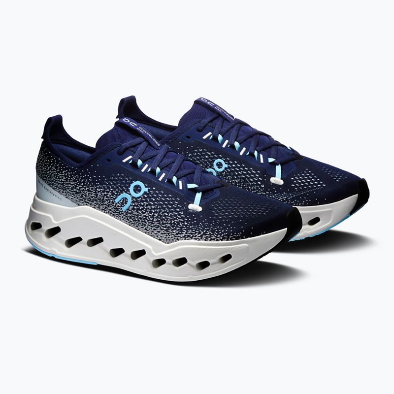Men's running shoes On Cloudsurfer Max midnight/ivory 2