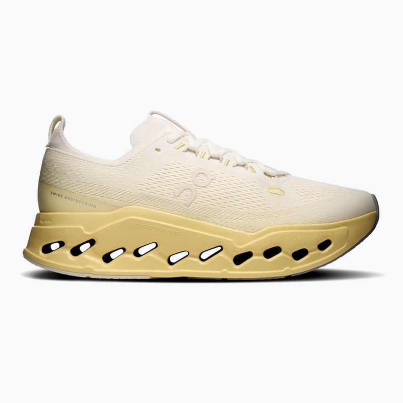 Men's running shoes On Cloudsurfer Max ivory/dijon