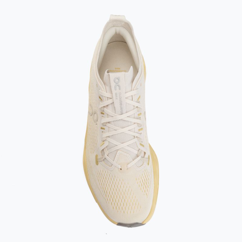 Men's running shoes On Cloudsurfer Max ivory/dijon 5
