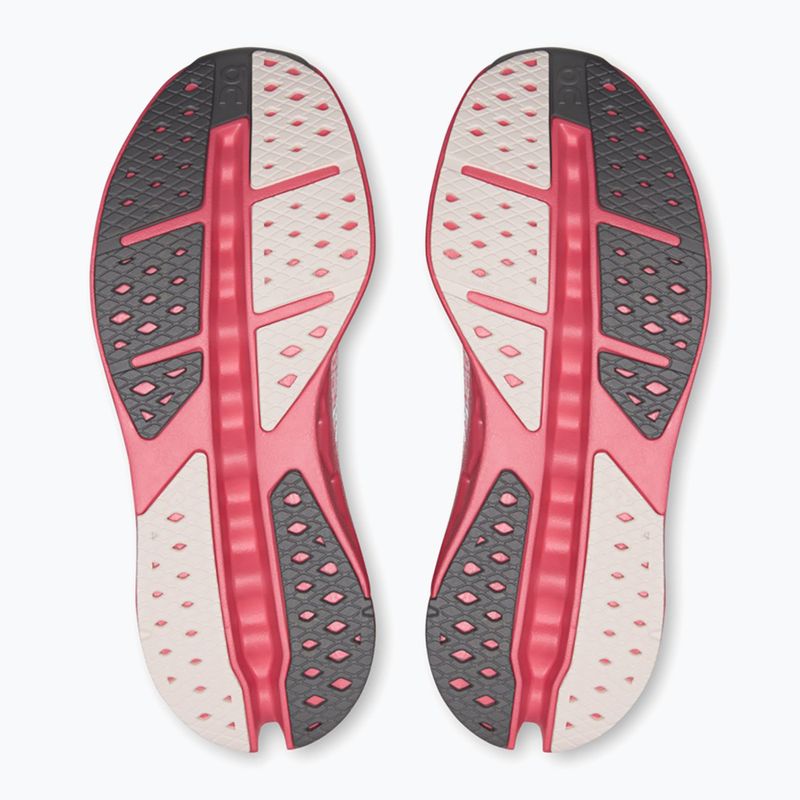Women's running shoes On Cloudsurfer Max white/camellia 5