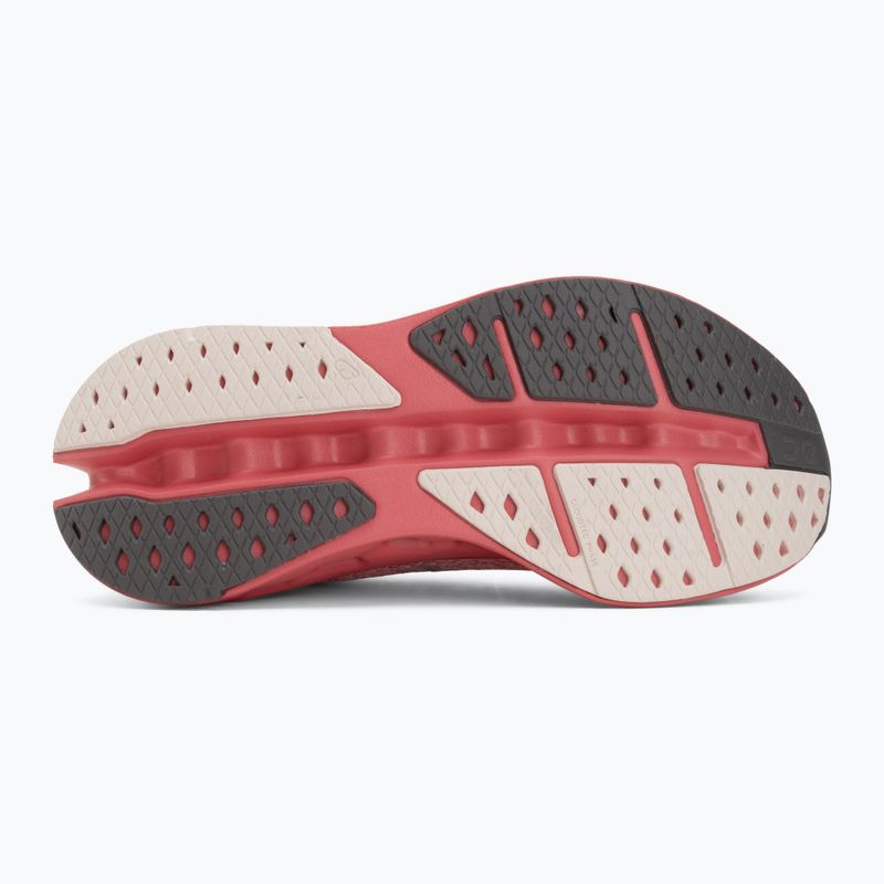 Women's running shoes On Cloudsurfer Max white/camellia 4