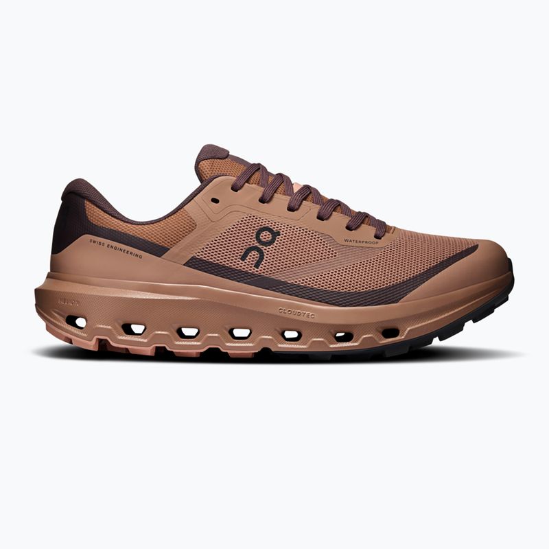 Men's running shoes On Cloudvista 3 Waterproof portobello/mulberry