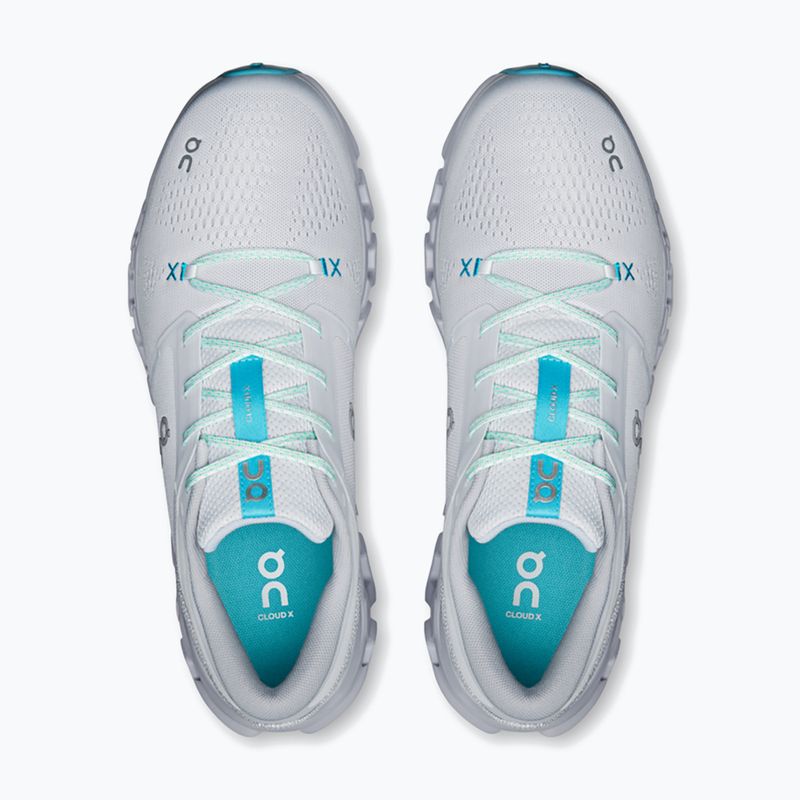 Men's training shoes On Cloud X 5 frost/alloy 6