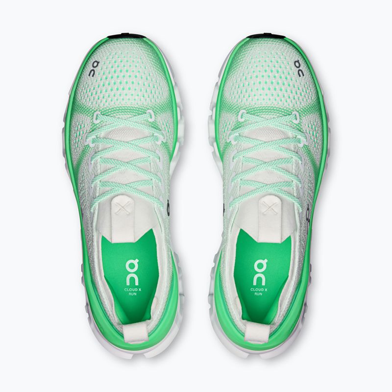 Men's training shoes On Cloud X Tempo ivory/verdite 3