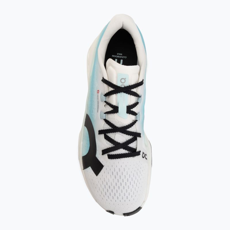 Men's running shoes On Cloudboom Max white/flurry 5