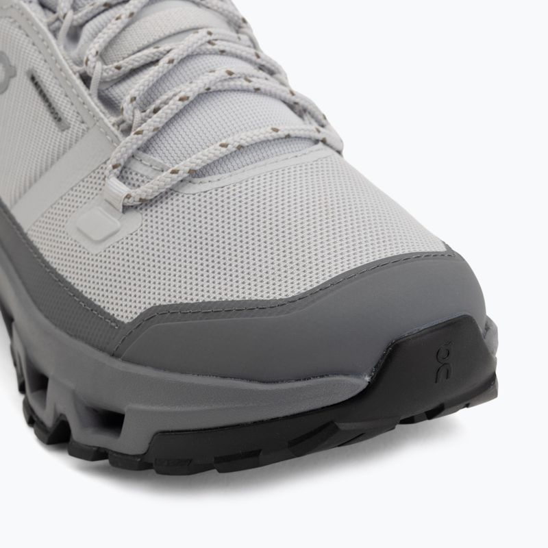 Men's hiking boots On Cloudrock Low Waterproof glacier/rock 7