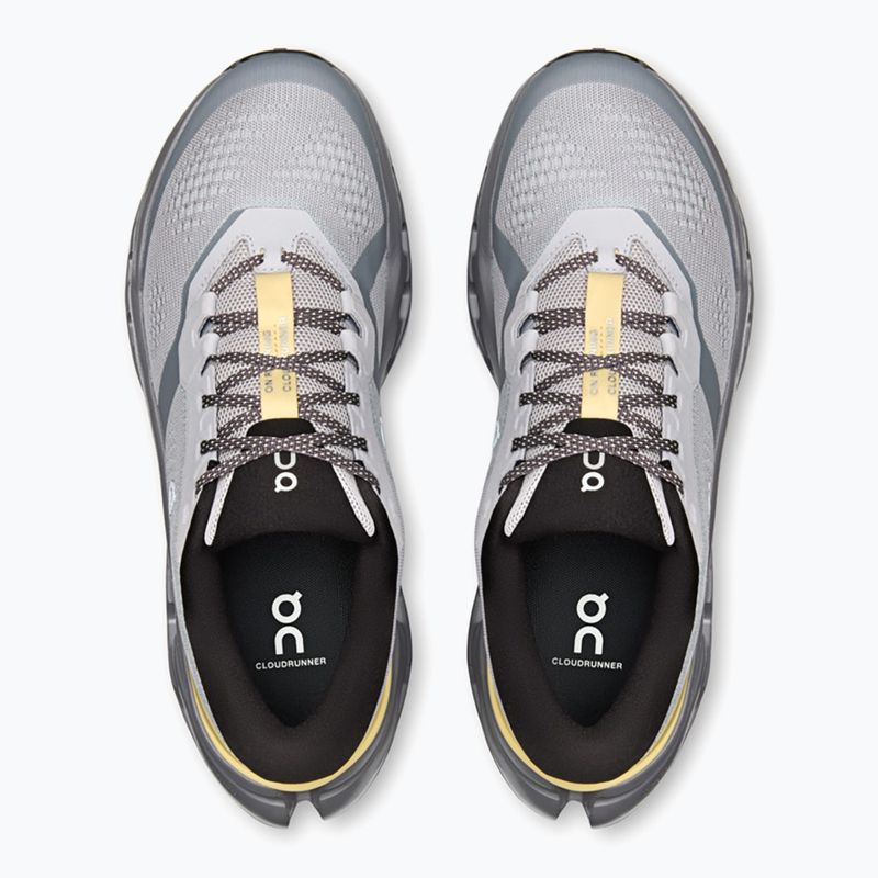Men's running shoes On Cloudrunner 3 platinum/squash 2