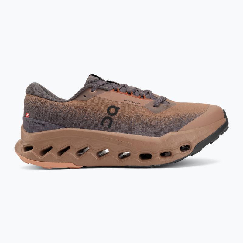 Men's running shoes On Cloudsurfer Trail 2 Waterproof portobello/pebble 2