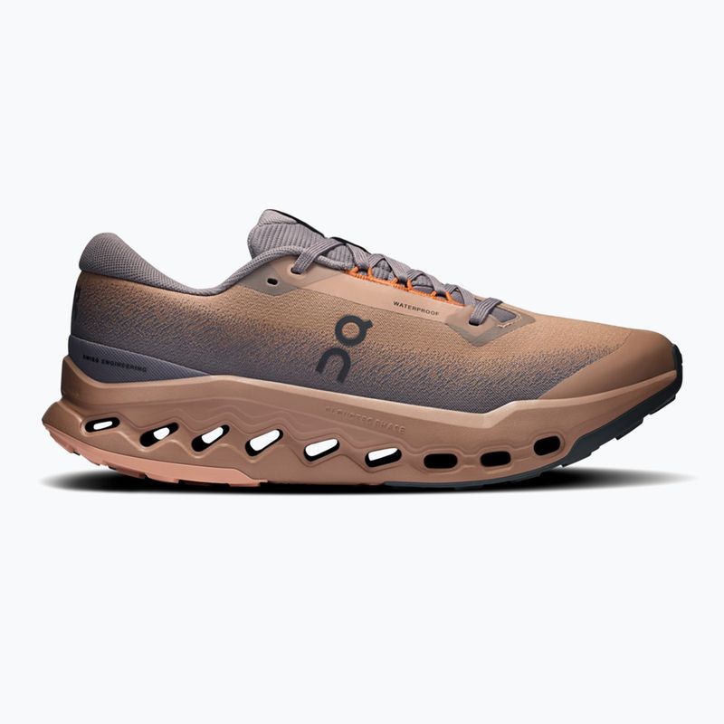 Men's running shoes On Cloudsurfer Trail 2 Waterproof portobello/pebble