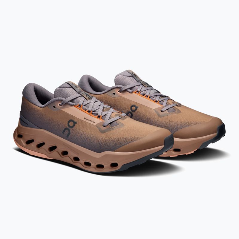 Men's running shoes On Cloudsurfer Trail 2 Waterproof portobello/pebble 3