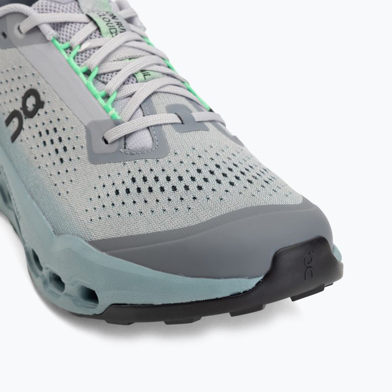 Men's running shoes On Cloudsurfer Trail 2 platinum/tide 7