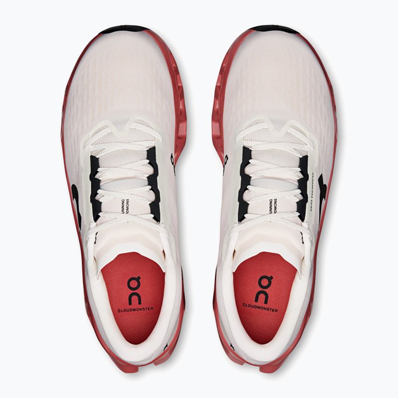 Men's running shoes On Cloudmonster 3 ivory/dustrose 6