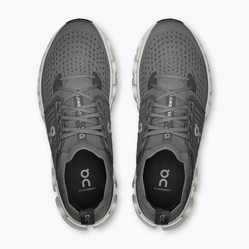 Men's running shoes On Cloudswift 4 rock/white 3