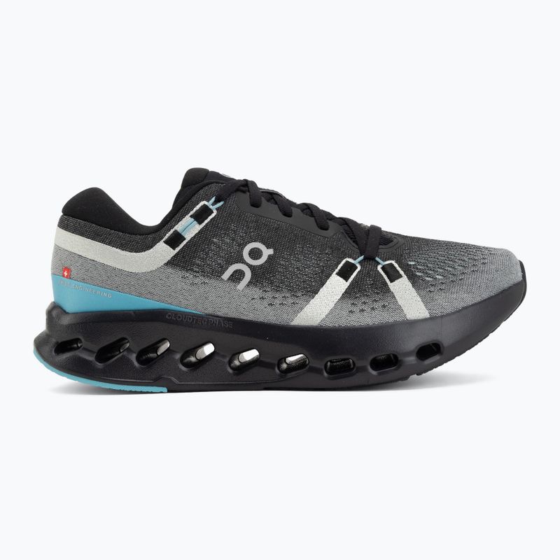 Men's running shoes On Cloudsurfer 2 black/flurry 2