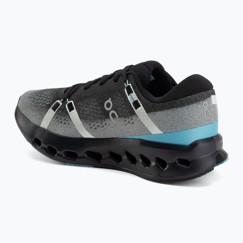 Men's running shoes On Cloudsurfer 2 black/flurry 3