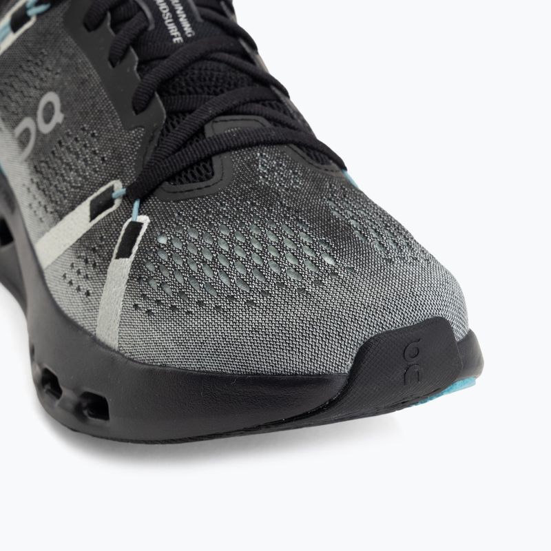 Men's running shoes On Cloudsurfer 2 black/flurry 7