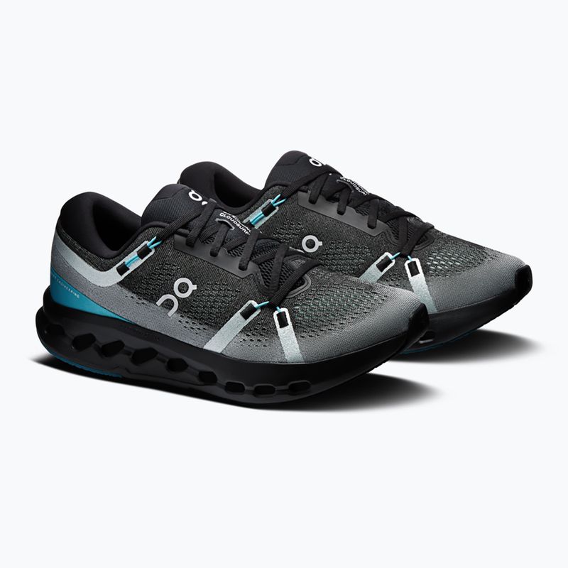 Men's running shoes On Cloudsurfer 2 black/flurry 2