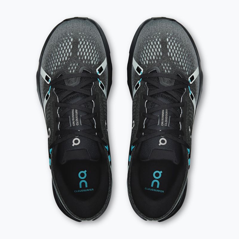 Men's running shoes On Cloudsurfer 2 black/flurry 3