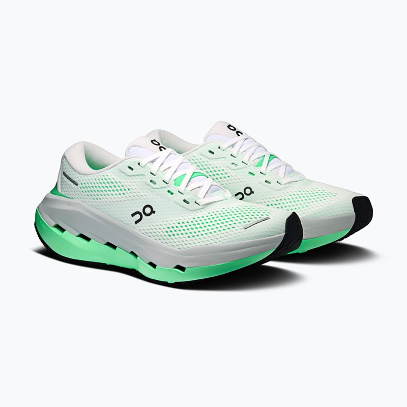 Women's running shoes On Cloudrunner 3 Max white/verdite 2