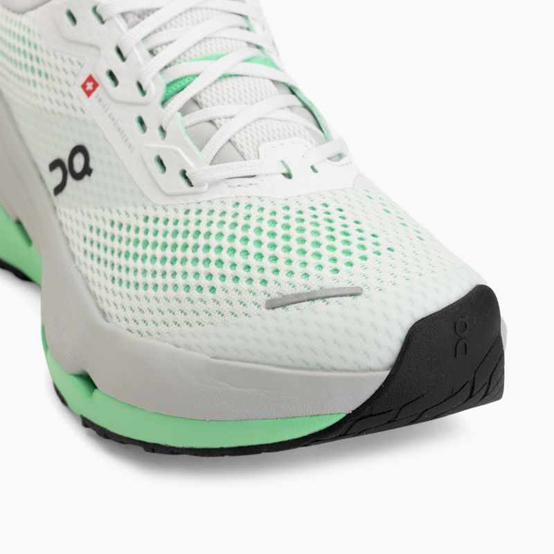 Women's running shoes On Cloudrunner 3 Max white/verdite 7