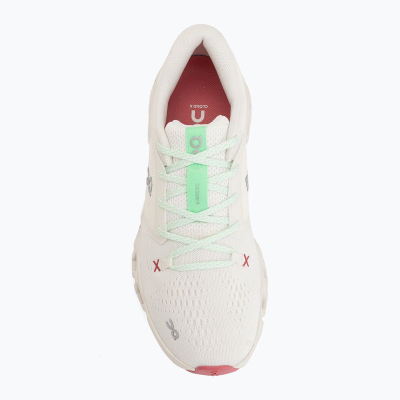 Women's training shoes On Cloud X 5 ivory/ice 5