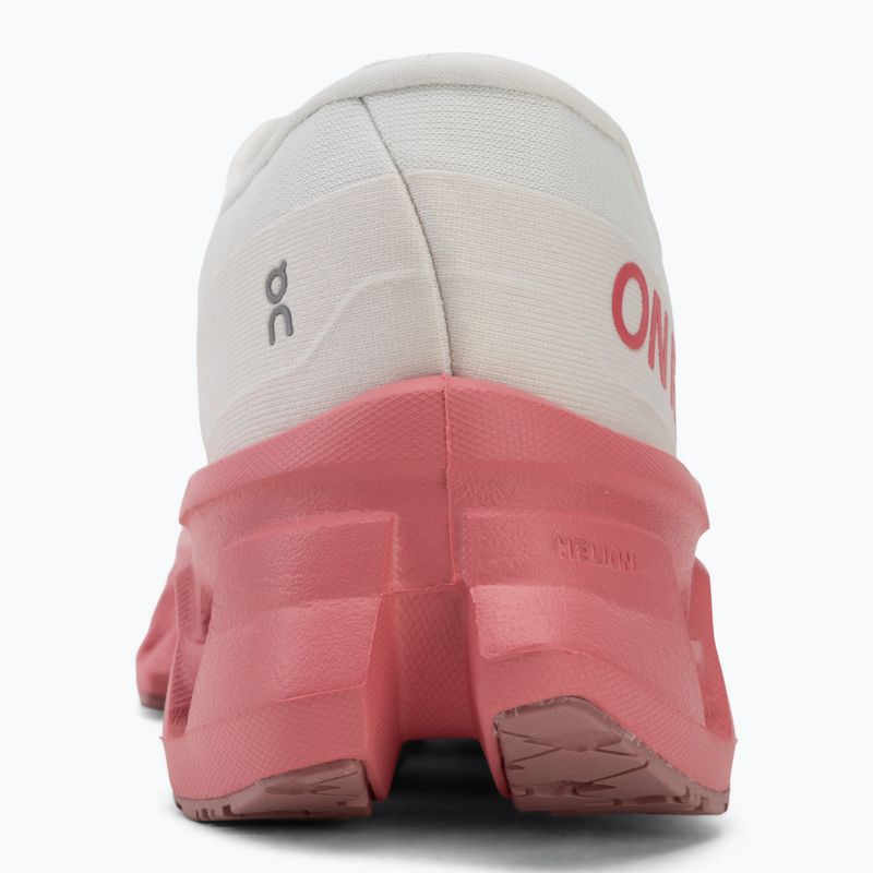 Women's running shoes On Cloudmonster 3 ivory/camellia 6