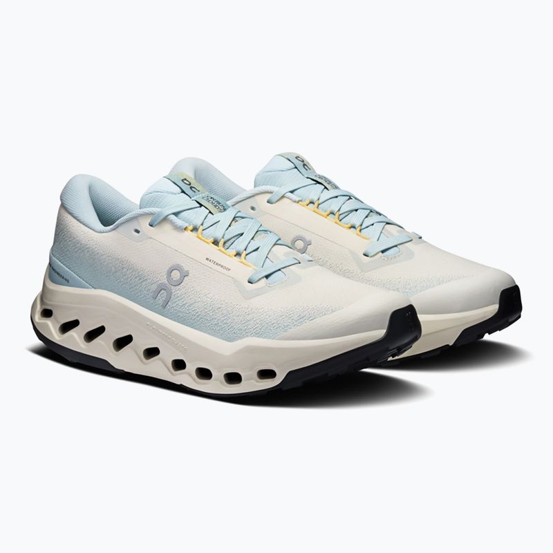Women's running shoes On Cloudsurfer Trail 2 Waterproof grain/brook 3
