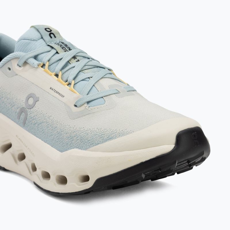 Women's running shoes On Cloudsurfer Trail 2 Waterproof grain/brook 7