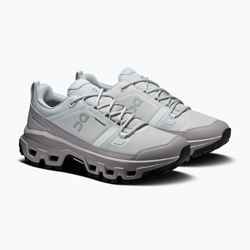 Women's hiking boots On Cloudrock Low Waterproof glacier/ore 2