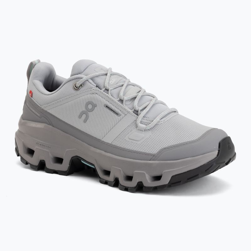 Women's hiking boots On Cloudrock Low Waterproof glacier/ore