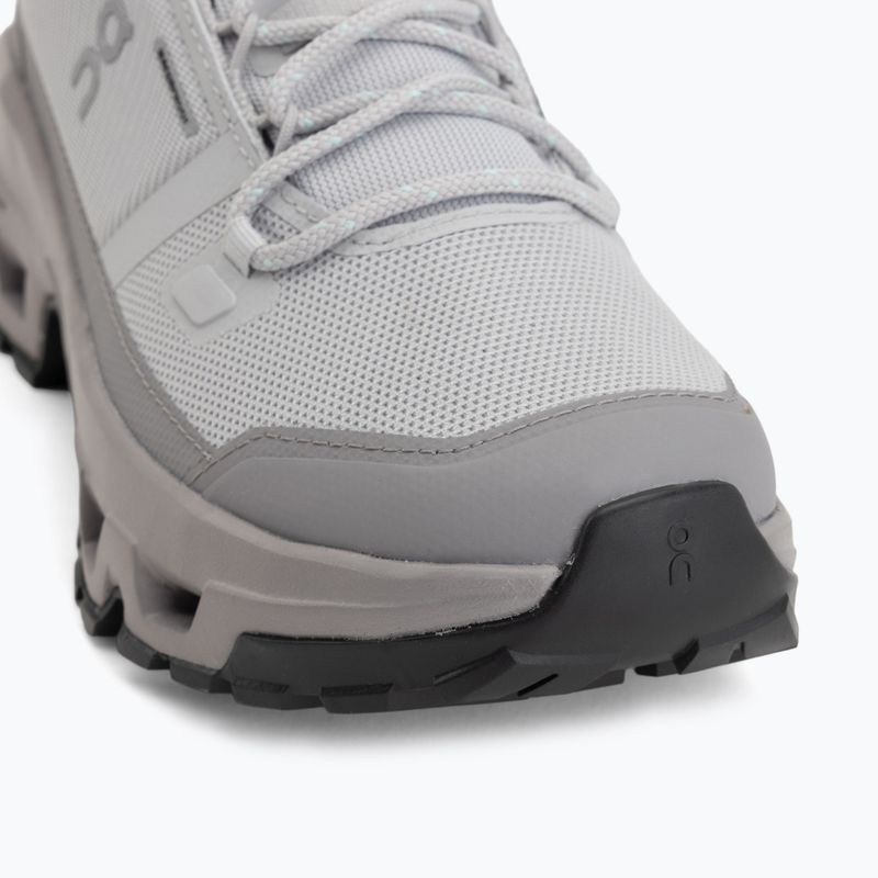 Women's hiking boots On Cloudrock Low Waterproof glacier/ore 7