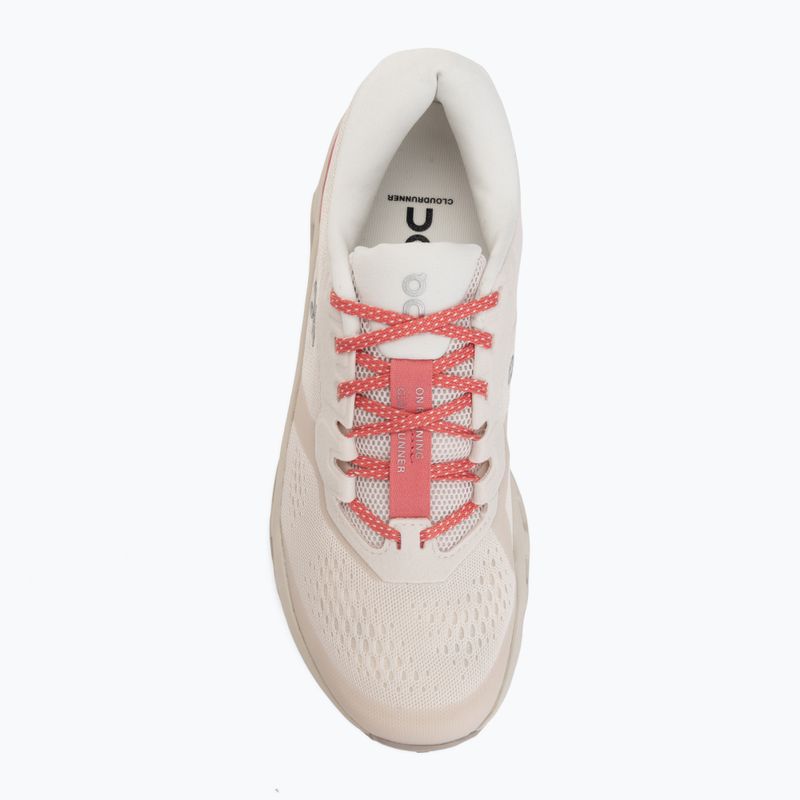 Women's running shoes On Cloudrunner 3 oyster/camellia 5