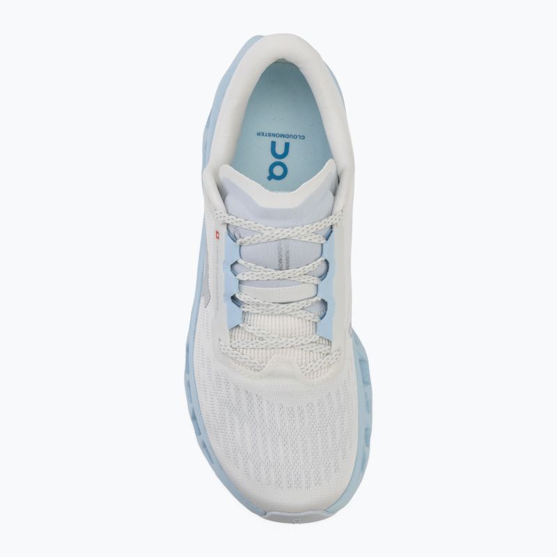 Women's running shoes On Cloudmonster 3 ivory/topaz 5
