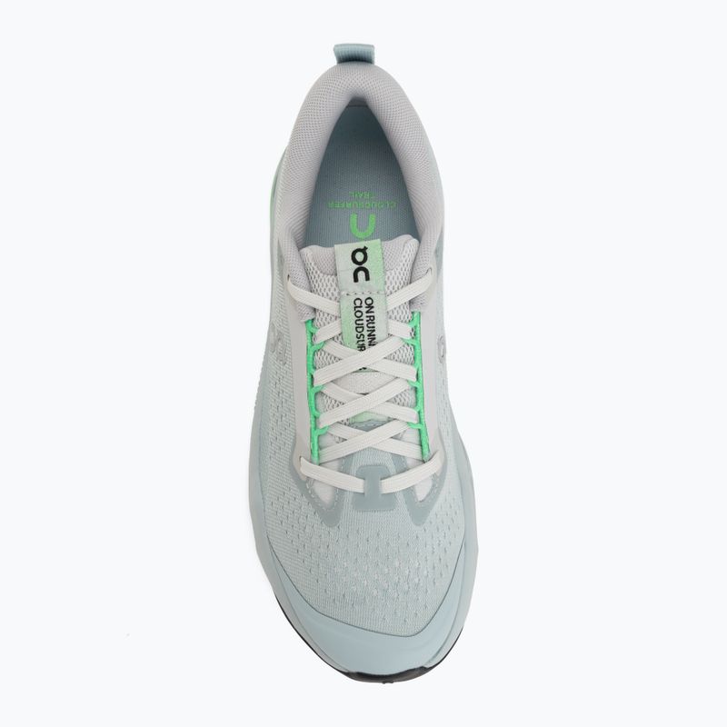 Women's running shoes On Cloudsurfer Trail 2 chalk/gardenia 5