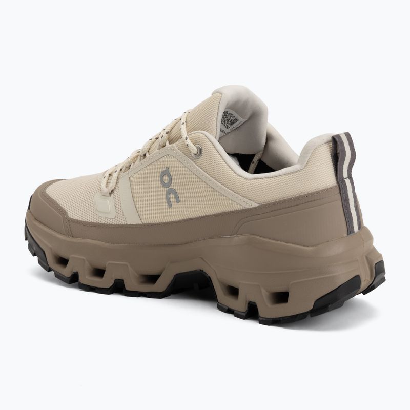 Women's hiking boots On Cloudrock Low Waterproof grain/soba 3