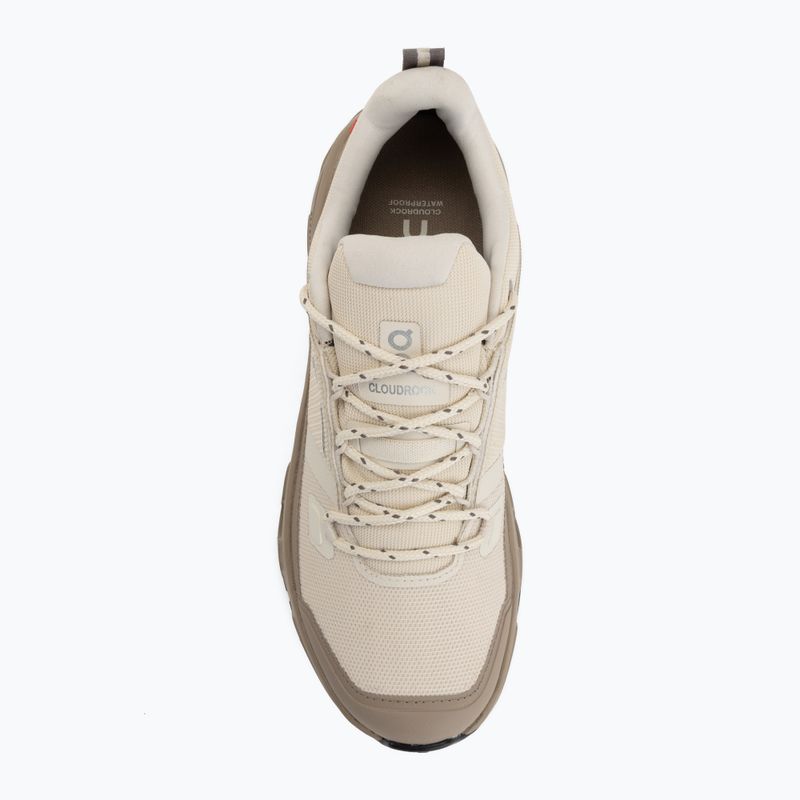 Women's hiking boots On Cloudrock Low Waterproof grain/soba 5