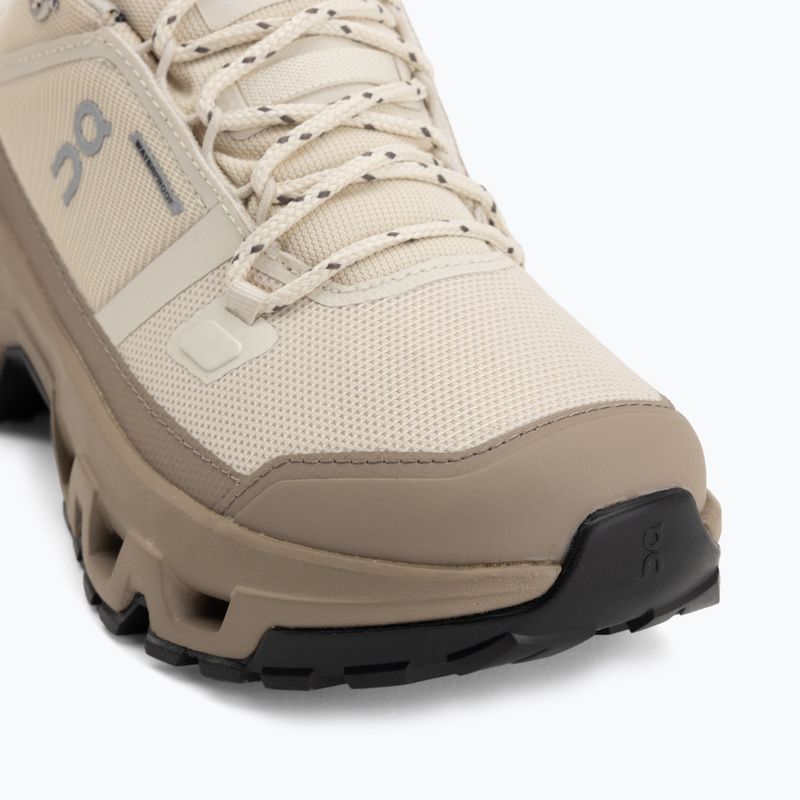 Women's hiking boots On Cloudrock Low Waterproof grain/soba 7
