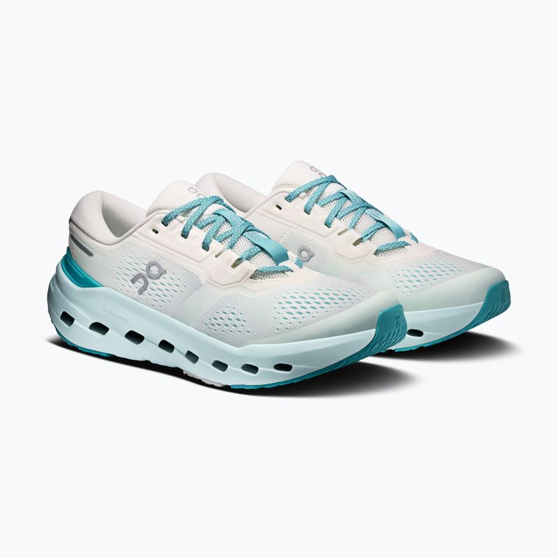 Women's running shoes On Cloudrunner 3 ivory/aquamarine 2