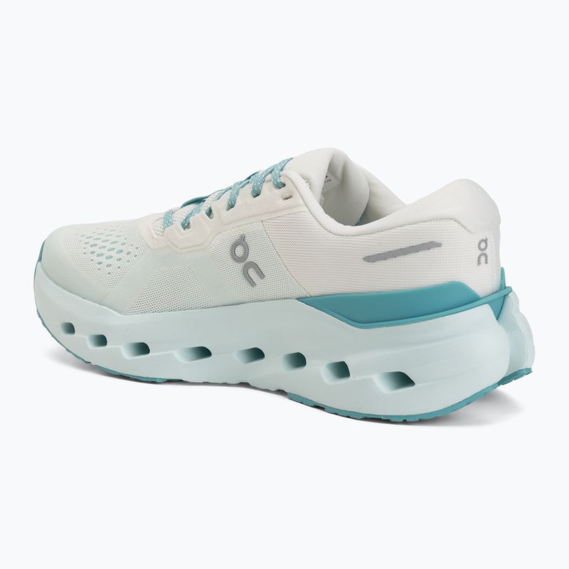 Women's running shoes On Cloudrunner 3 ivory/aquamarine 3