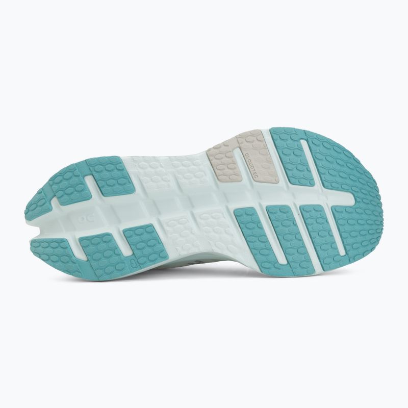 Women's running shoes On Cloudrunner 3 ivory/aquamarine 4