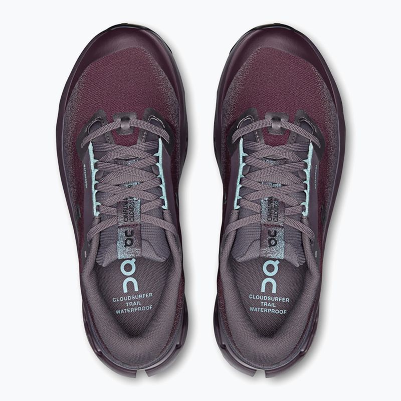 Women's running shoes On Cloudsurfer Trail 2 Waterproof urchin/pebble 6