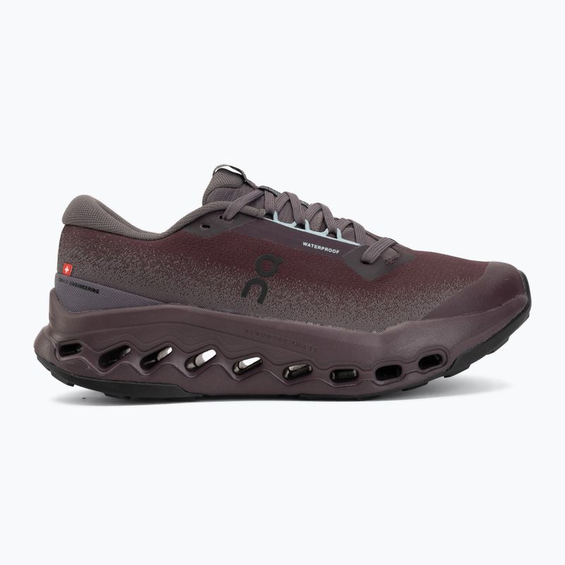 Women's running shoes On Cloudsurfer Trail 2 Waterproof urchin/pebble 2