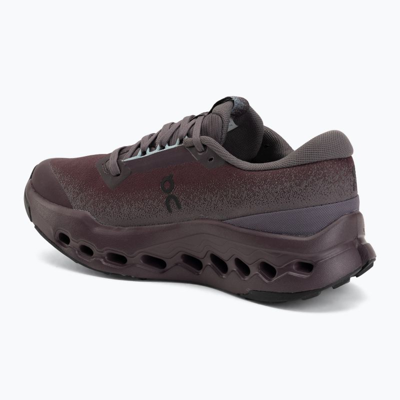 Women's running shoes On Cloudsurfer Trail 2 Waterproof urchin/pebble 3